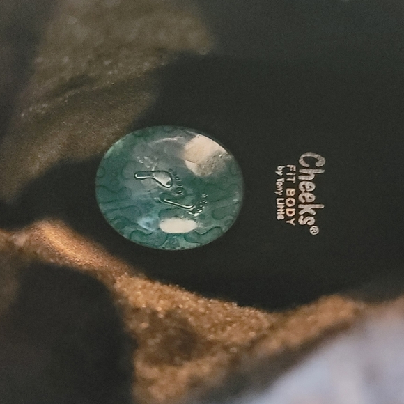 Tony Little Cheeks Dark Academia Whimsgoth Black Fit Body Sport Boots  Size 10 - Picture 6 of 9